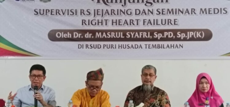 Kunjungan Supervisi RS Jejaring dan Seminar Medis Right Heart Failure