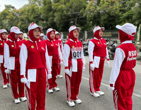 Partisipasi Tim Gerak Jalan Putri Dalam Rangka Memeriahkan HUT RI ke 80 Partisipasi Tim Gerak Jalan Putri Dalam Rangka Memeriahkan HUT RI ke 80