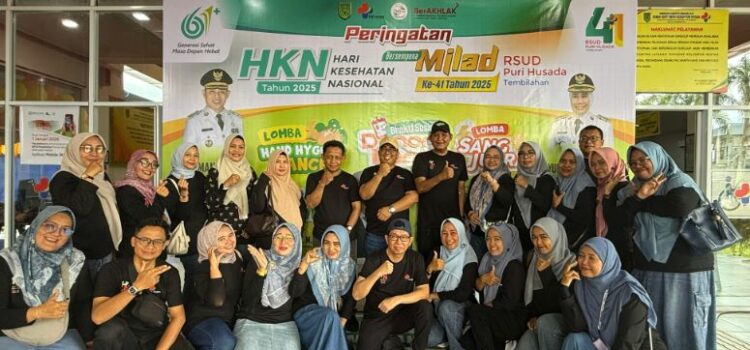 Peringatan Hari Kesehatan Nasional yang ke 61 dan Milad RSUD Puri Husada Tembilahan yang ke 41